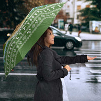 Christmas Mushroom House Umbrella Xmas Holiday Patterns - Wonder Print Shop