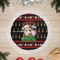 Santa Claus Christmas Tree Skirt Xmas Holiday Patterns - Wonder Print Shop