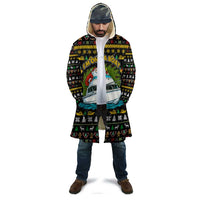 Santa On A Boat Christmas Cloak Xmas Holiday Patterns - Wonder Print Shop