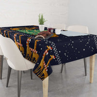 Love Giraffe Christmas Tablecloth Xmas Holiday Patterns - Wonder Print Shop