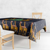 Love Giraffe Christmas Tablecloth Xmas Holiday Patterns - Wonder Print Shop