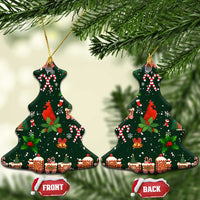 Love Cardinal Xmas Christmas Ceramic Ornament Xmas Holiday Patterns - Wonder Print Shop