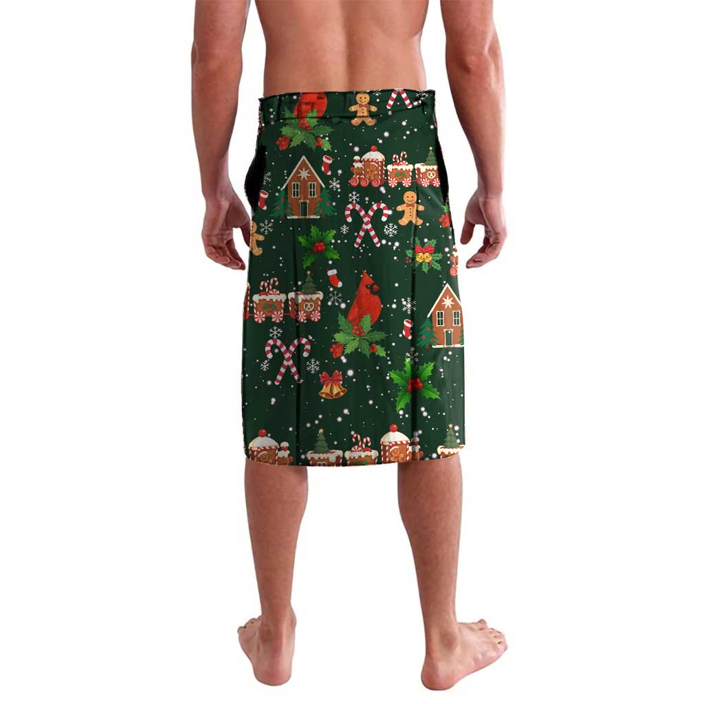 Love Cardinal Xmas Christmas Lavalava Xmas Holiday Patterns - Wonder Print Shop
