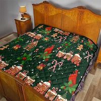 Love Cardinal Xmas Christmas Quilt Xmas Holiday Patterns - Wonder Print Shop