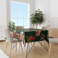 Love Cardinal Xmas Christmas Tablecloth Xmas Holiday Patterns - Wonder Print Shop