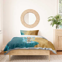 Tefnut Ancient Egyptian Bedding Set with Water Drop and Lion Symbol