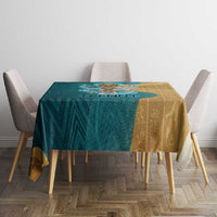 Tefnut Ancient Egyptian Tablecloth with Water Drop and Lion Symbol