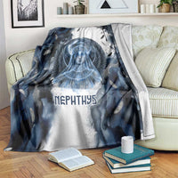 Nephthys Egyptian Blanket The Dark Sister Falcon Wings Moon Veil