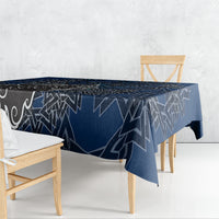 Viking Wolf and Valknut Tablecloth Nordic Knotwork Rune Illustration