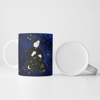 Harriet Powers Ceramic Mug African American History - Galaxy Celestial Starry Night - Folk Art Quilter