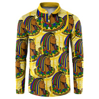 Personalized Daughters Of Isis Button Sweatshirt Ancient Egyptian Goddess Pharaoh