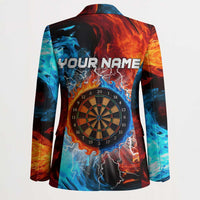 Custom Thunder Lightning Darts Blazer Dartboard Water Fire - Wonder Print Shop