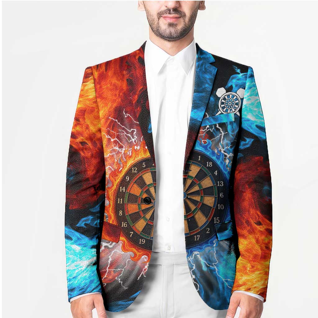 Custom Thunder Lightning Darts Blazer Dartboard Water Fire - Wonder Print Shop