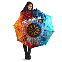 Custom Thunder Lightning Darts Umbrella Dartboard Water Fire - Wonder Print Shop