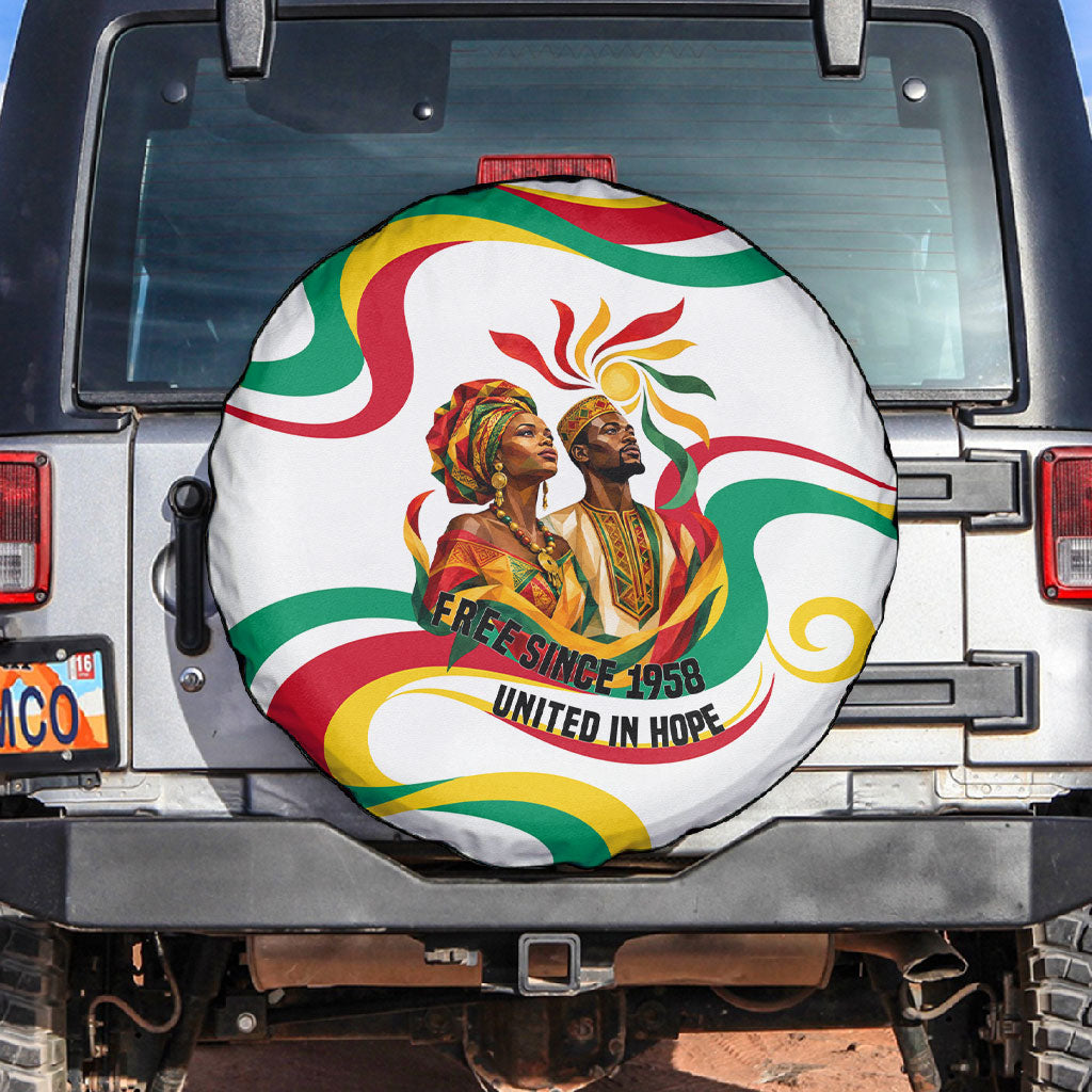 Guinea Independence Day 1958 Spare Tire Cover Guinee Independante Flag