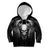 Skull and Wings Kid Hoodie Even The Devil Was Once An Angel - Wonder Print Shop