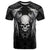 Skull and Wings T Shirt Even The Devil Was Once An Angel - Wonder Print Shop