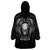 Skull and Wings Wearable Blanket Hoodie Even The Devil Was Once An Angel - Wonder Print Shop