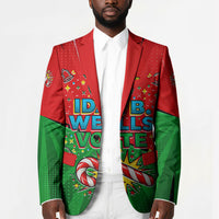 Ida B. Wells Fearless Blazer Festive Pop Art Comic Christmas