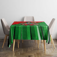 Ida B. Wells Fearless Tablecloth Festive Pop Art Comic Christmas