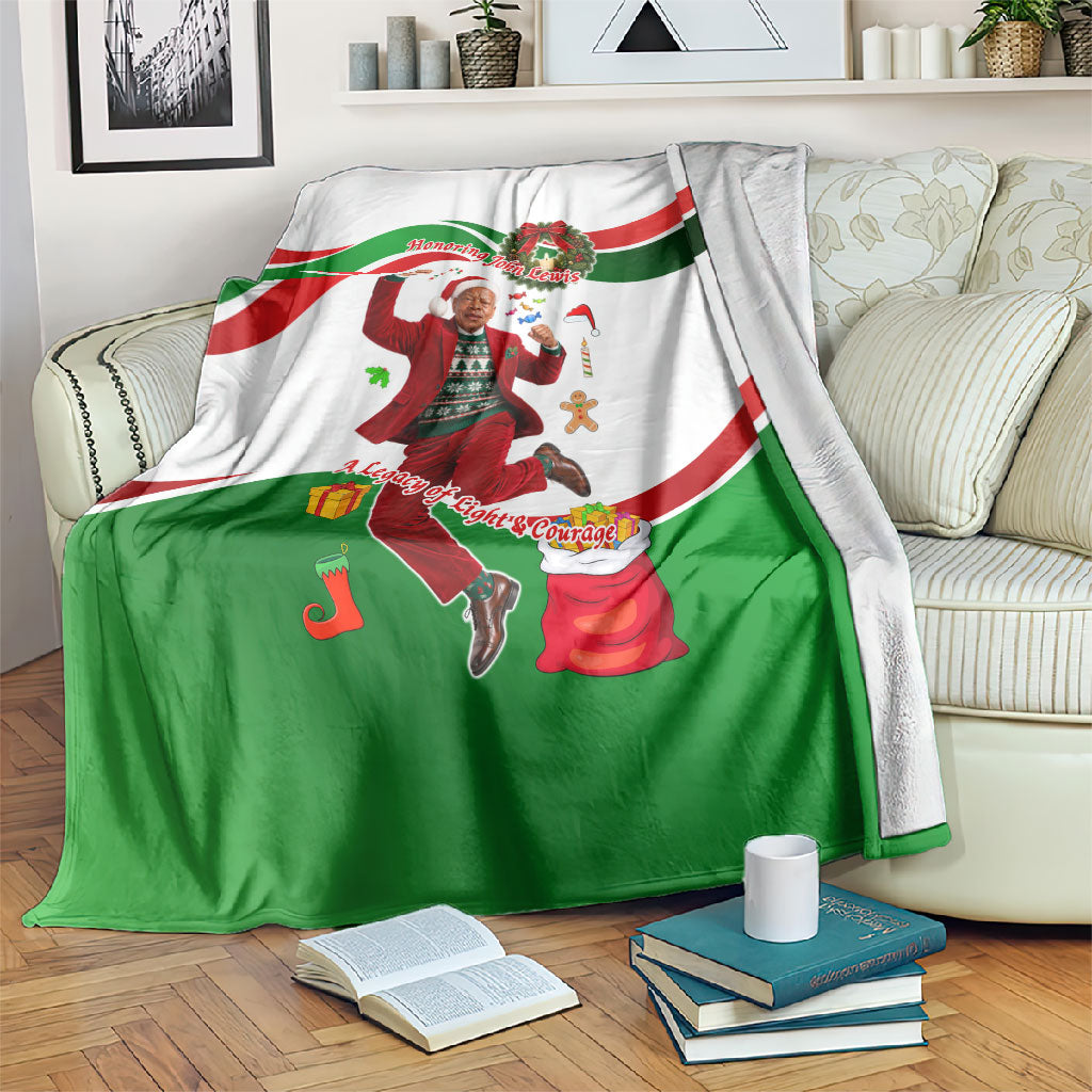 John Lewis Home For Christmas Blanket Honoring John Lewis Legacy Light Courage