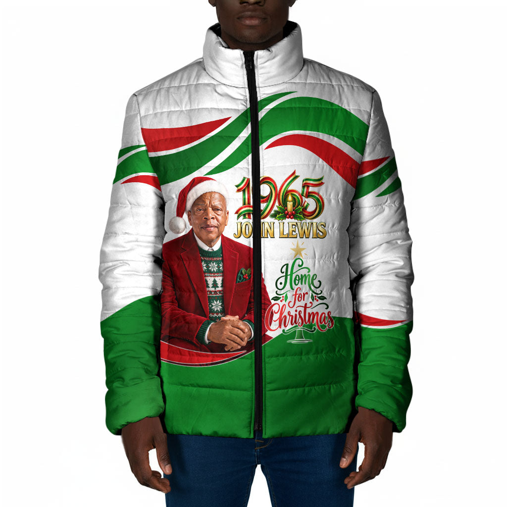 John Lewis Home For Christmas Padded Jacket Honoring John Lewis Legacy Light Courage