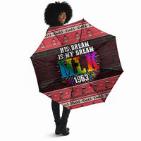 Martin Luther King Jr Christmas Umbrella Civil Rights Quote Rainbow Gradient
