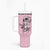 The Good Girl In Me Got Tired Skull Tumbler With Handle