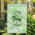 Stuck Between Idk Idc And Idgaf Rose Skull Patrick's Day Garden Flag - Wonder Print Shop