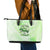 Stuck Between Idk Idc And Idgaf Rose Skull Patrick's Day Leather Tote Bag - Wonder Print Shop