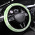 Stuck Between Idk Idc And Idgaf Rose Skull Patrick's Day Steering Wheel Cover - Wonder Print Shop