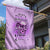 Yes I'm A B But Not Yours Purple Garden Flag - Wonder Print Shop