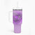 Yes I'm A B But Not Yours Purple Tumbler With Handle - Wonder Print Shop