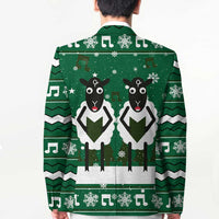 Sheep Baaa Humbug Christmas Blazer Xmas Holiday Patterns - Wonder Print Shop