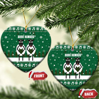 Sheep Baaa Humbug Christmas Ceramic Ornament Xmas Holiday Patterns - Wonder Print Shop