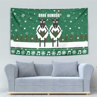 Sheep Baaa Humbug Christmas Tapestry Xmas Holiday Patterns - Wonder Print Shop