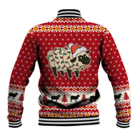 Sheep Merry Christmas Baseball Jacket Xmas Holiday Patterns - Wonder Print Shop