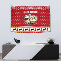 Sheep Merry Christmas Tapestry Xmas Holiday Patterns - Wonder Print Shop