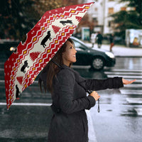Sheep Merry Christmas Umbrella Xmas Holiday Patterns - Wonder Print Shop