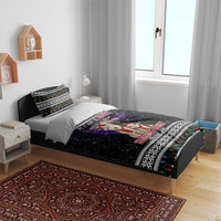 Siberian Husky Show Up Xmas Christmas Bedding Set Xmas Holiday Patterns - Wonder Print Shop
