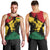 Ghana Flag Men Tank Top with Coat of Arms Design TS04