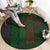 Ireland Celtic Knot and Clover Design Round Carpet