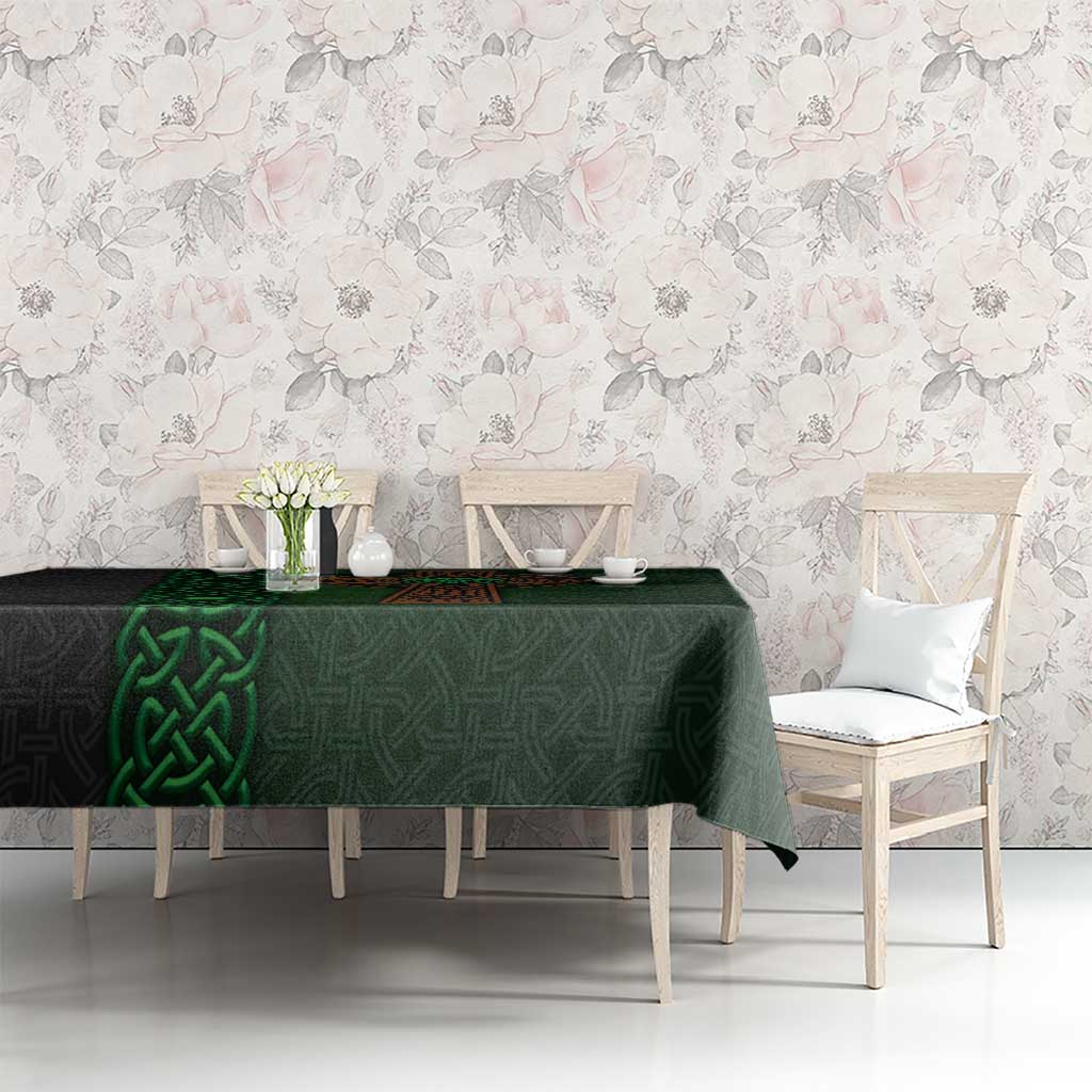 Ireland Celtic Knot and Clover Design Tablecloth