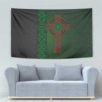 Ireland Celtic Knot and Clover Design Tapestry