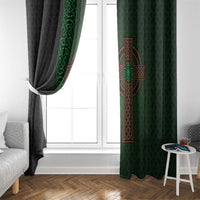 Ireland Celtic Knot and Clover Design Window Curtain