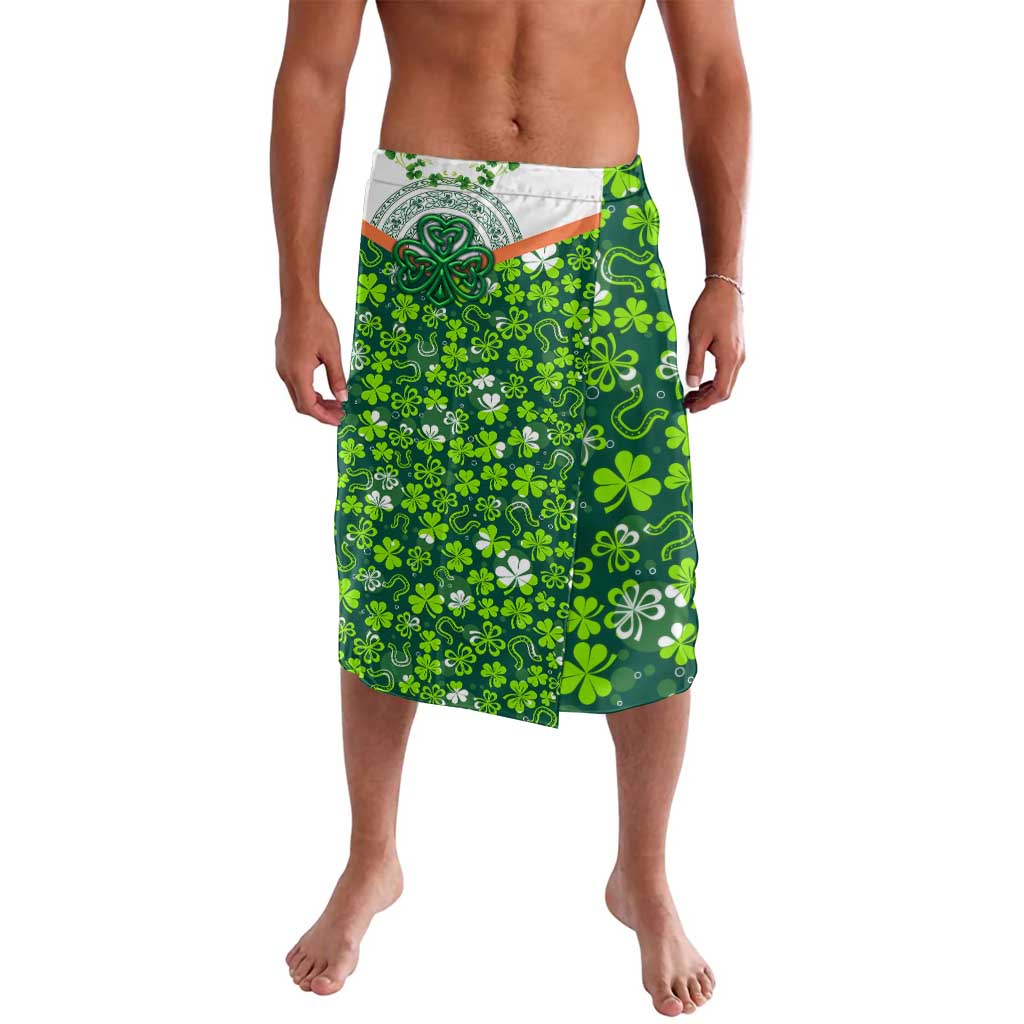 Celtic Knot and Clover Ireland - Inspired Design Lavalava
