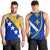 Bosnia and Herzegovina Men Tank Top Flag and Coat of Arms Hoodie – Unique Combination Design