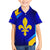 Bosnia and Herzegovina Coat of Arms Family Matching Off Shoulder Maxi Dress and Hawaiian Shirt Blend of National Colors & Symbols