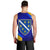 Bosnia and Herzegovina Coat of Arms Men Tank Top Blend of National Colors & Symbols