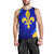 Bosnia and Herzegovina Coat of Arms Men Tank Top Blend of National Colors & Symbols